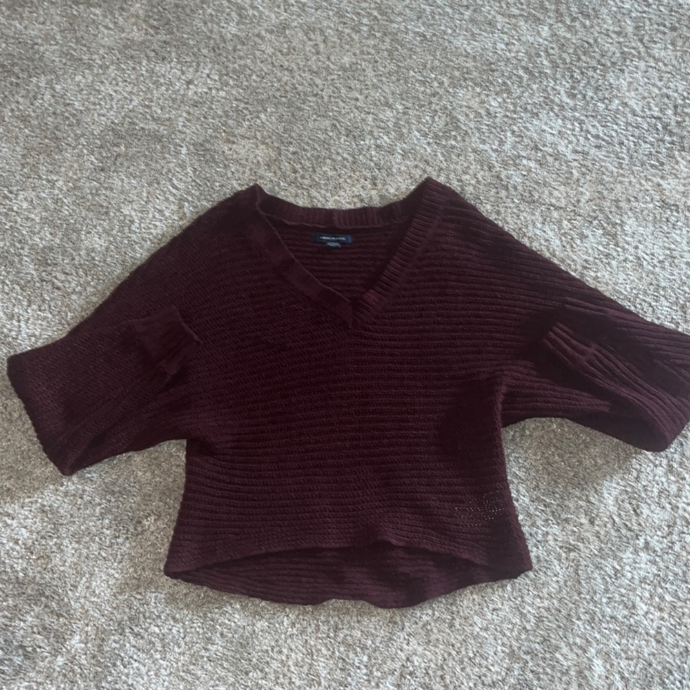 American Eagle Cropped Sweater